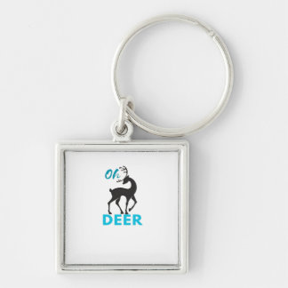 Oh Deer Minimal Design Schlüsselanhänger