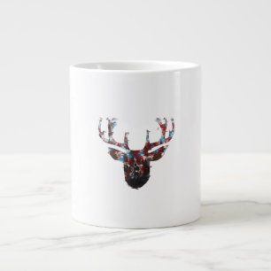 Oh Deer Minimal Style Jumbo-Tasse