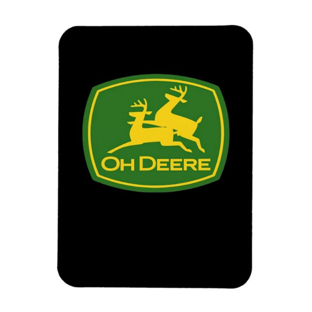 Oh Deer Minimalistisches Modernes Design  Magnet (Vertikal)