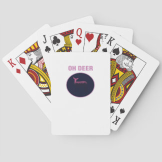 Oh Deer Moderne Ästhetik  Spielkarten