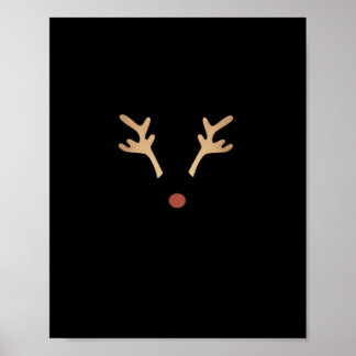 Oh Deer Playful Artistic Expression  Poster