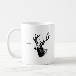 Oh Deer Reindeer Kaffeetasse