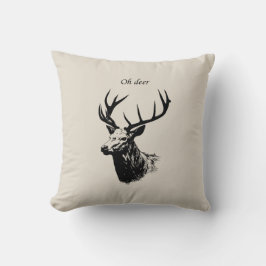Oh Deer Reindeer Kissen