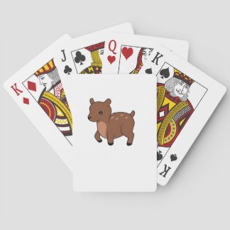 Oh Deer Soft Minimal Design Spielkarten