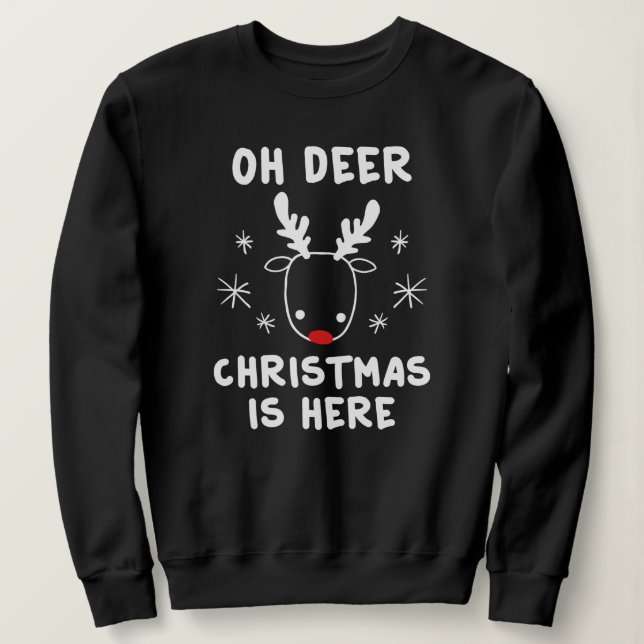 Oh Deer Sweatshirt (Design vorne)