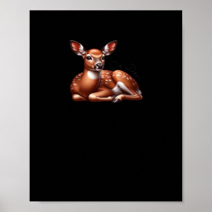 Oh Deer Trendy Moderne Ästhetik Poster