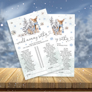 Oh Deer Watercolor Modernes Baby Duschspiel