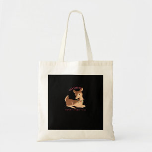 Oh Deer Weihnachten Modernes Design Tragetasche
