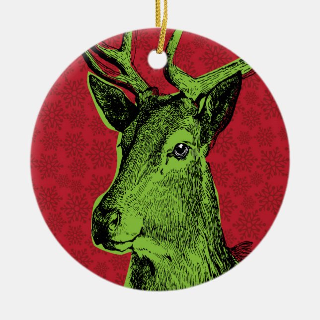 Oh Deer Weihnachtsschmuck (Vorne)