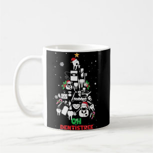 Oh Dentistree Dentist Zahnzähne Weihnachtsbaum Kaffeetasse