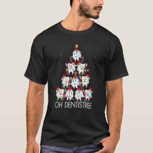 Oh Dentistree Funny Xmas Weihnachtszahnärztin Den T-Shirt