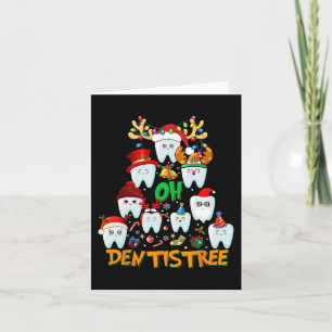 Oh Dentistree Spaß Weihnachtsbaum Zahnhygiene Xm Karte