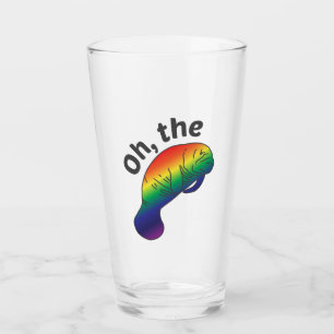 Oh, die Hue Manatee Glas
