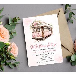 Oh, die Orte, an denen sie einladen wird Einladung