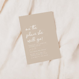 Oh, die Orte, an denen sie Party Einladung machen 