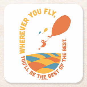 Oh, die Orte, an die du gehen wirst! "Best of the  Rechteckiger Pappuntersetzer