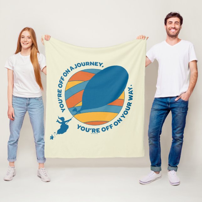 Oh, die Orte, an die du gehen wirst! "Du bist unte Fleecedecke (Beispiel)