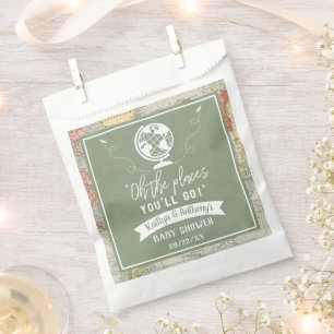 "Oh, die Orte, an die du gehen wirst!" Reisekarte Geschenktütchen