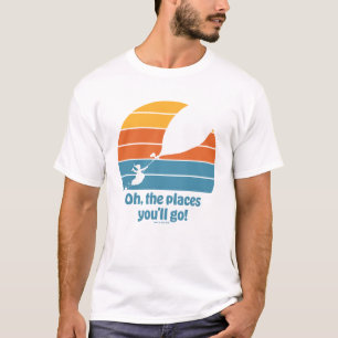 Oh, die Orte, an die du gehen wirst! Retro Sunset T-Shirt