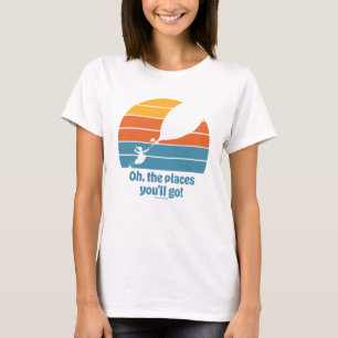 Oh, die Orte, an die du gehen wirst! Retro Sunset T-Shirt