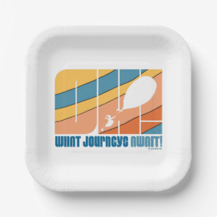 Oh, die Orte, an die du gehen wirst! "Was für Reis Pappteller