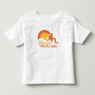 Oh, die Orte, an die du gehst! Landschaftstypograf Kleinkind T-shirt