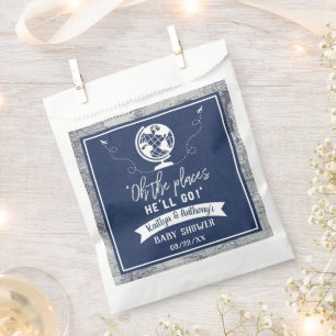"Oh, die Orte, an die er gehen wird!" Reisekarte K Geschenktütchen