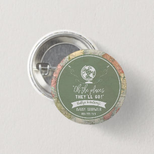 "Oh, die Orte, an die sie gehen werden!" Reisekart Button