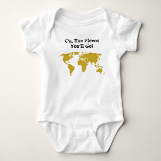 Oh die Plätze gehen Sie! - Baby-Geschenk Baby Strampler