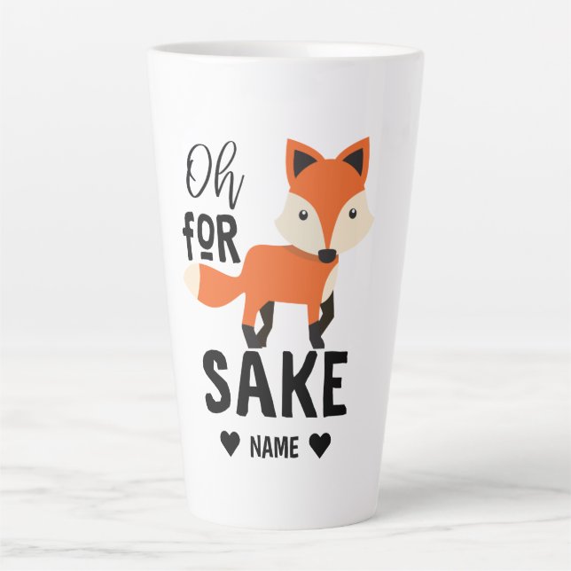 Oh For Fox Sake Milchtasse (Vorderseite)