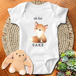 Oh, Fox Sake Niedliche Baby Bodysuit Baby Strampler