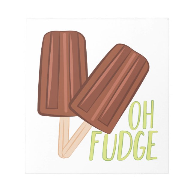 Oh Fudge Notizblock (Vorderseite)