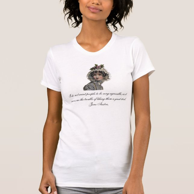 Oh für die Liebe von Jane Austen T-Shirt (Vorderseite)