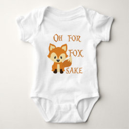 Oh für Fox-Grund Baby Strampler