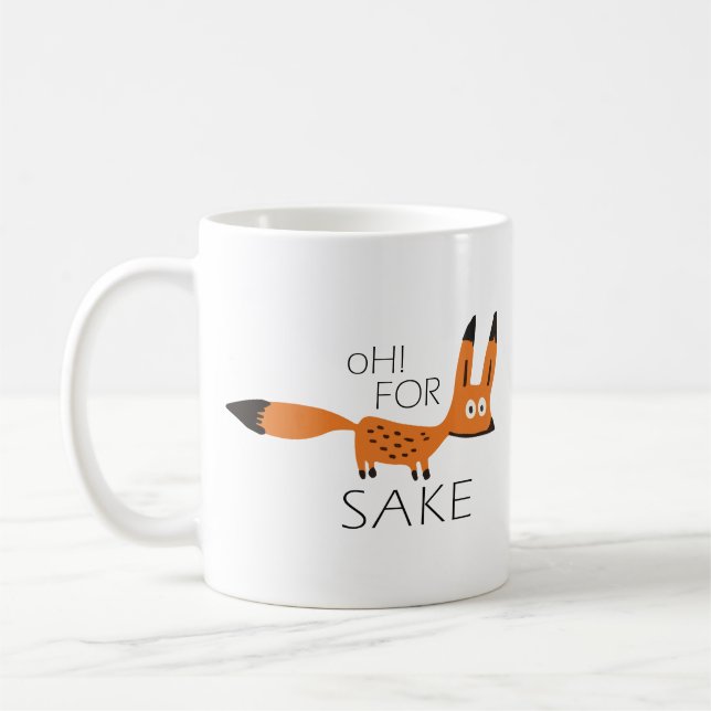 Oh für Fox-Grund! Tasse (Links)