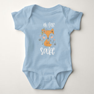 Oh für FOX Sake Baby Strampler