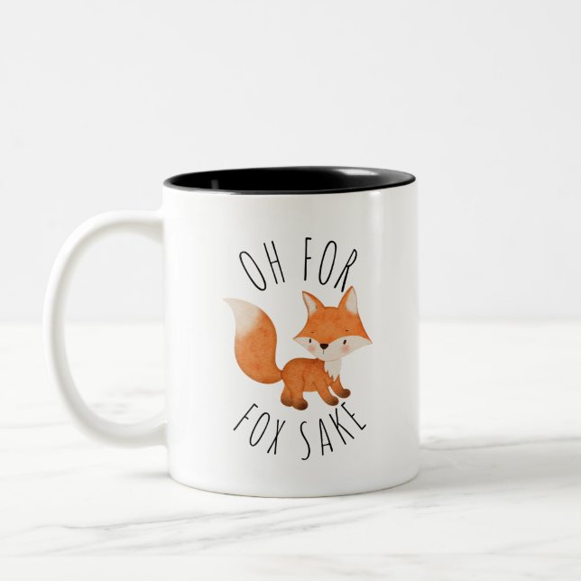 Oh für Fox Sake Coffee Tasse (Links)