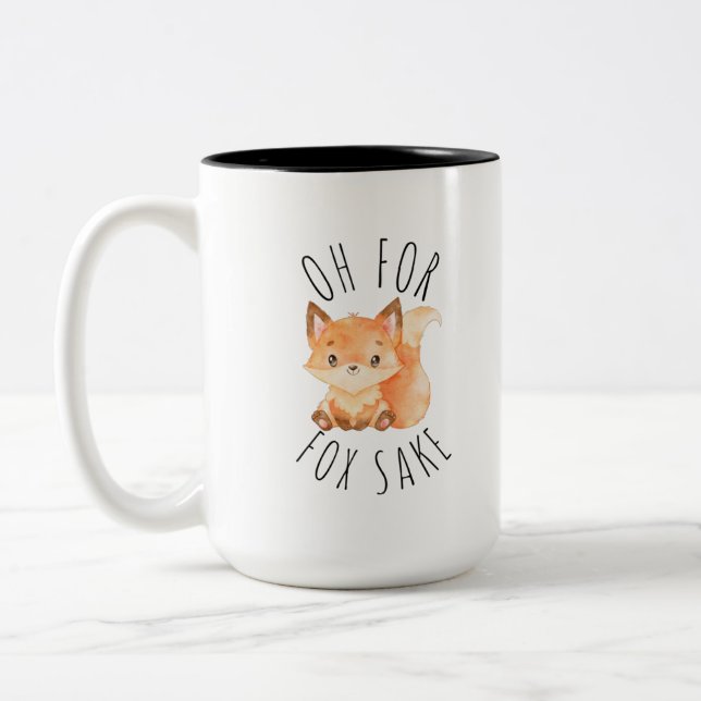 Oh für Fox Sake Coffee Tasse (Links)