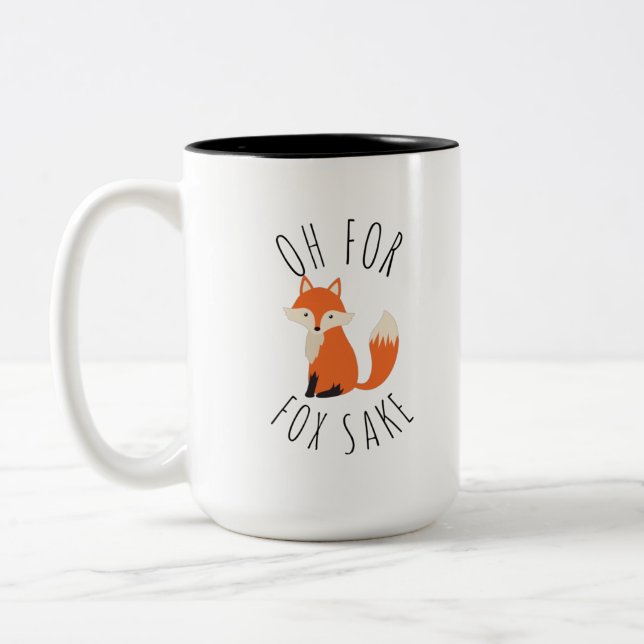 Oh für Fox Sake Coffee Tasse (Links)