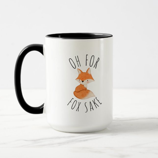 Oh für Fox Sake Coffee Tasse (Links)