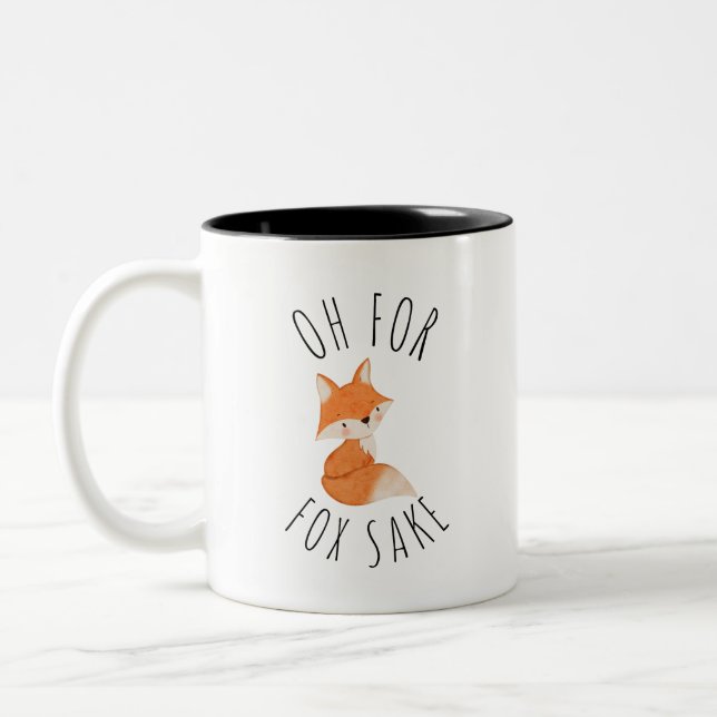 Oh für Fox Sake Coffee Tasse (Links)