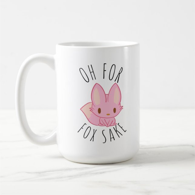 Oh für Fox Sake Kaffeetasse (Links)