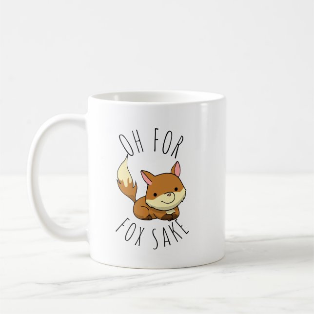 Oh für Fox Sake Kaffeetasse (Links)