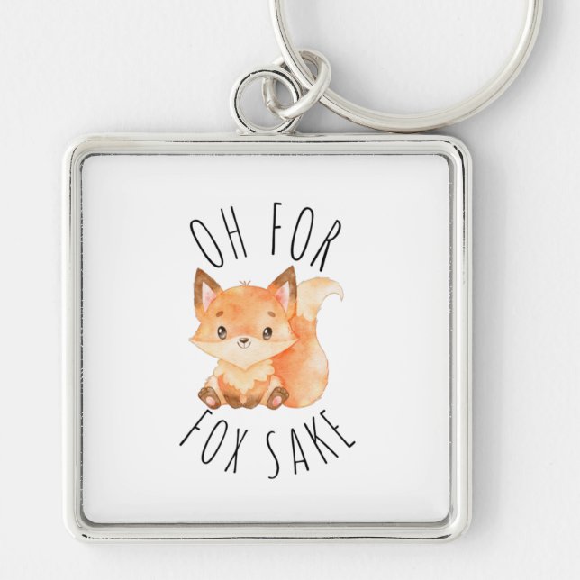 Oh für Fox Sake Schlüsselanhänger (Vorne)