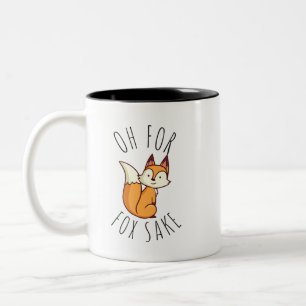 Oh für Fox Sake Zweifarbige Tasse