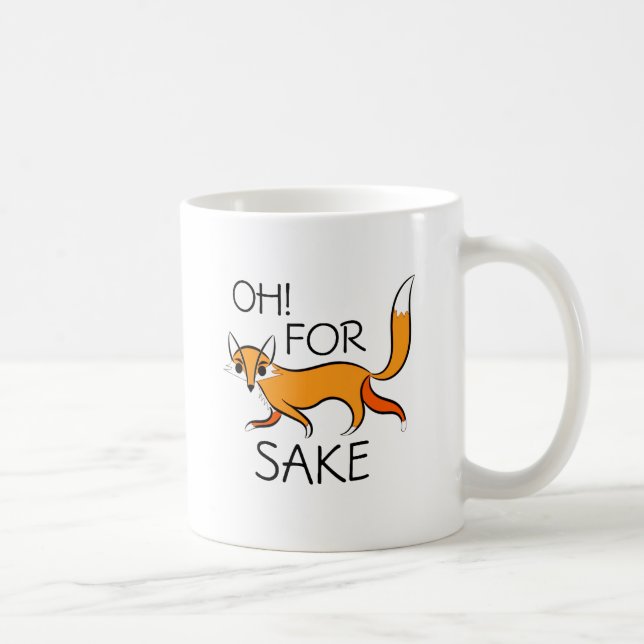 OH- FÜR FUCHS-GRUND! TASSE (Rechts)
