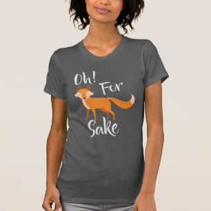 oh für Fuchsgrund dunkelgraues T-Shirt