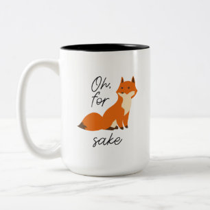 Oh für Fuchsgrund-Tasse Zweifarbige Tasse