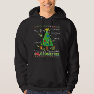 Oh Geometree Geometry Math Lehrer Weihnachtsbaum Hoodie