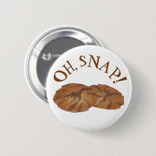 Oh (Ginger) Snap Amish PA Niederländische Gingerna Button